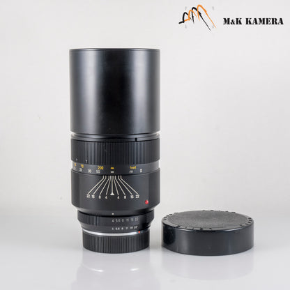 LEITZ Leica Telyt-R 250mm/F4.0 Ver.I V1 Lens Yr.1973 Canada #12027