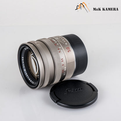 Leica Summilux-M 50mm/F1.4 Pre-A Titanium Boxed 11869 #11835