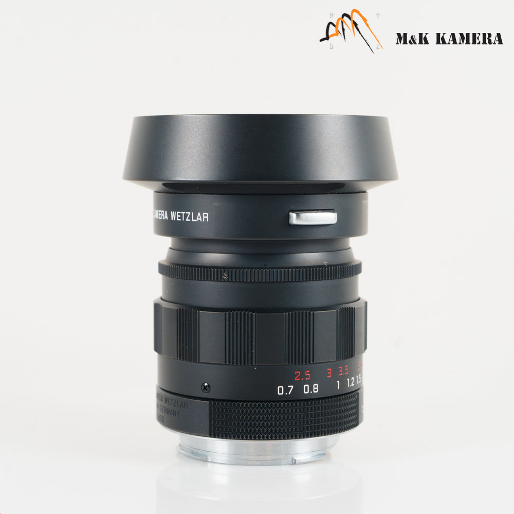 Leica Summilux-M 50mm/F1.4 ASPH Black Chrome Lens Germany 11688 #23262