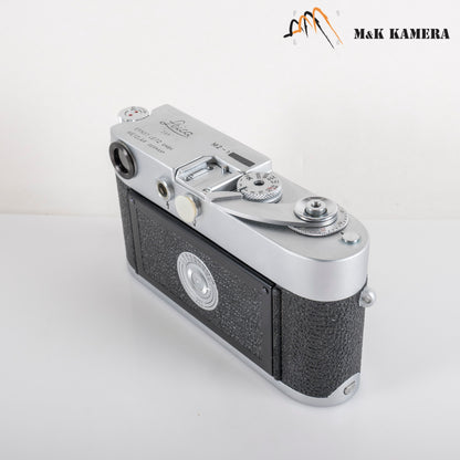 Leica M2 Silver Film Rangefinder Camera with leather case #11994
