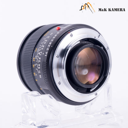 LEITZ Leica Summilux-R 50mm/F1.4 E55 Ver.II V2 Lens Yr.1978 Germany 11776 #21652