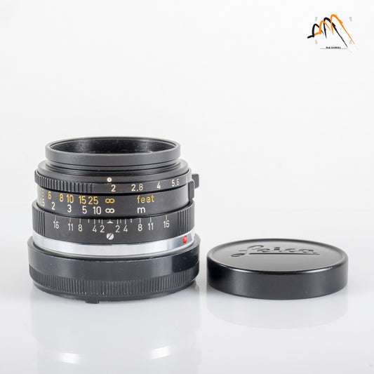 LEITZ Leica Summicron-M 35mm/F2.0 E39 6E/ Elements Lens Yr.1972 Canada #11775