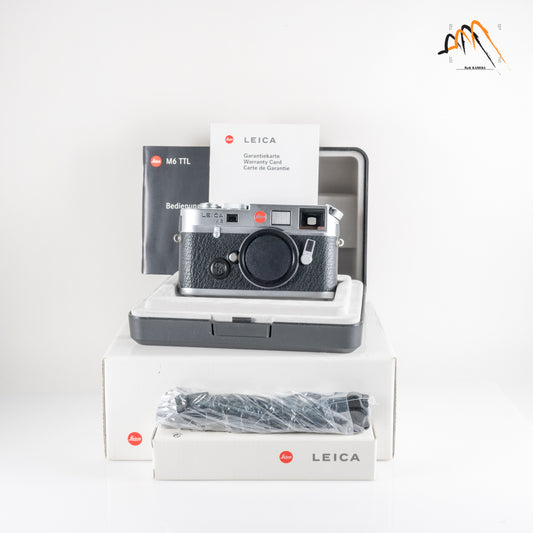 Leica M6 TTL 0.85 Silver Film Rangefinder Camera 10466 #88663
