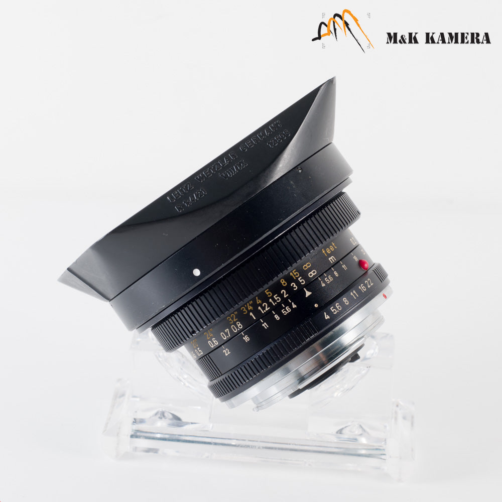 LEITZ Leica Super-Angulon-R 21mm/F4.0 Lens Yr.1973 Germany 11813 #86595