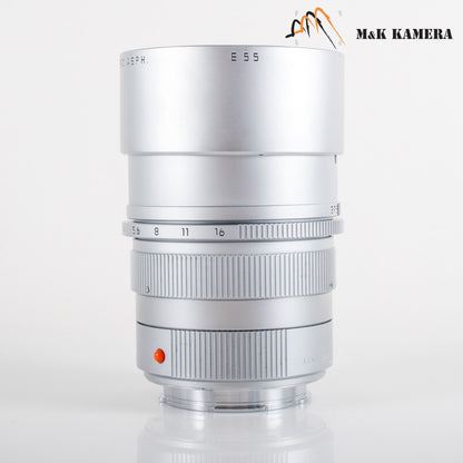 Leica APO-Summicron-M 90mm/F2.0 ASPH Silver Lens Yr.2002 Germany 11885 #88692