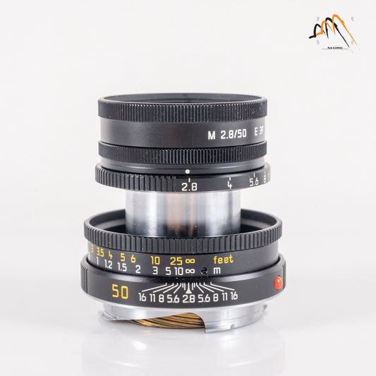 Leica Elmar-M 50mm/F2.8 Ver.II Black Lens Yr.1995 Germany 11831 #23503