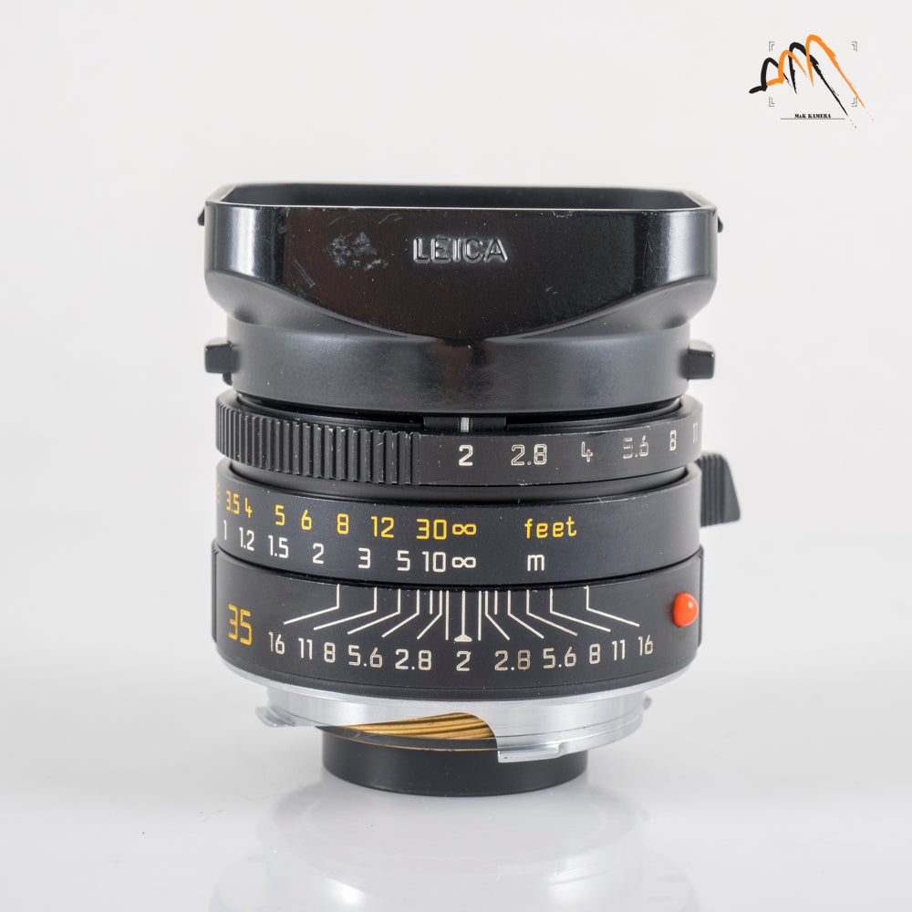 Leica Summicron-M 35mm/F2.0 ASPH/ 11879 Black Lens Yr.1999 Germany 11879 #11863