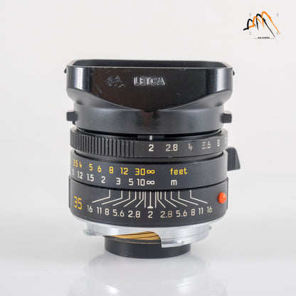 Leica Summicron-M 35mm/F2.0 ASPH/ 11879 Black Lens Yr.1999 Germany 11879 #11863