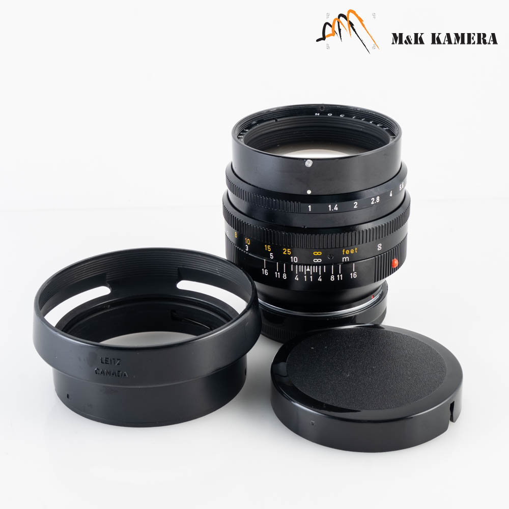 LEITZ Leica Noctilux M 50mm/F1.0 E58 Ver.I V1 Lens Yr.1978 Canada #87801