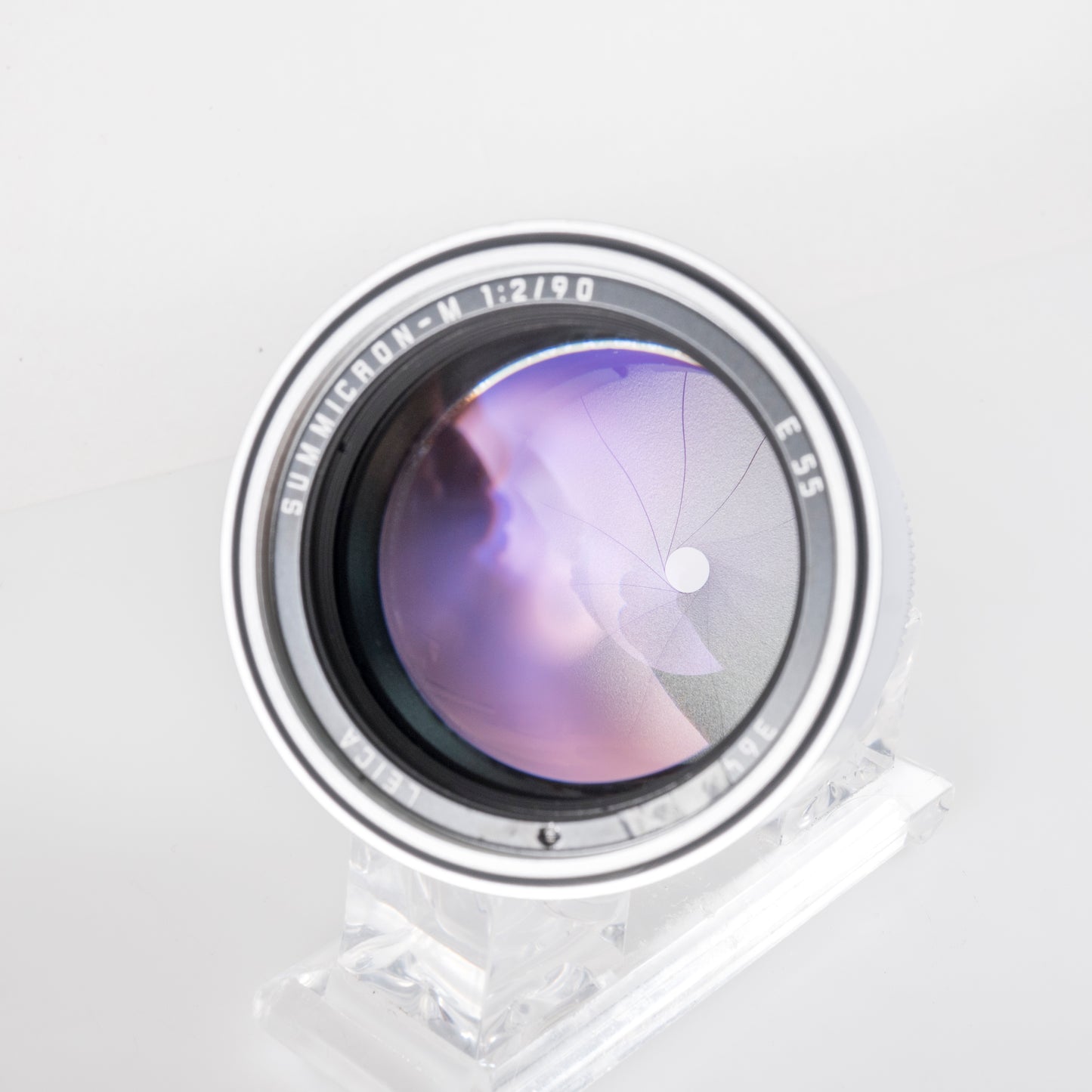 Leica Summicron-M 90mm/F2.0 E55 Ver.II Pre-Asph Silver Lens Yr.1993 Canada 11137 #11965
