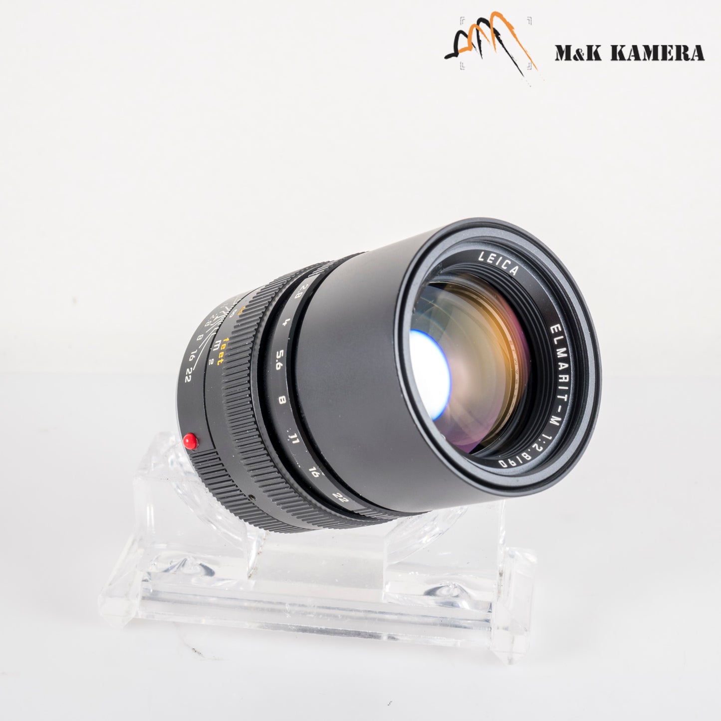 Leica Elmarit-M 90mm/F2.8 E46 Ver.II V2 Black Lens Yr.1988 Germany 11807 #23910