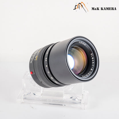 Leica Elmarit-M 90mm/F2.8 E46 Ver.II V2 Black Lens Yr.1988 Germany 11807 #23910
