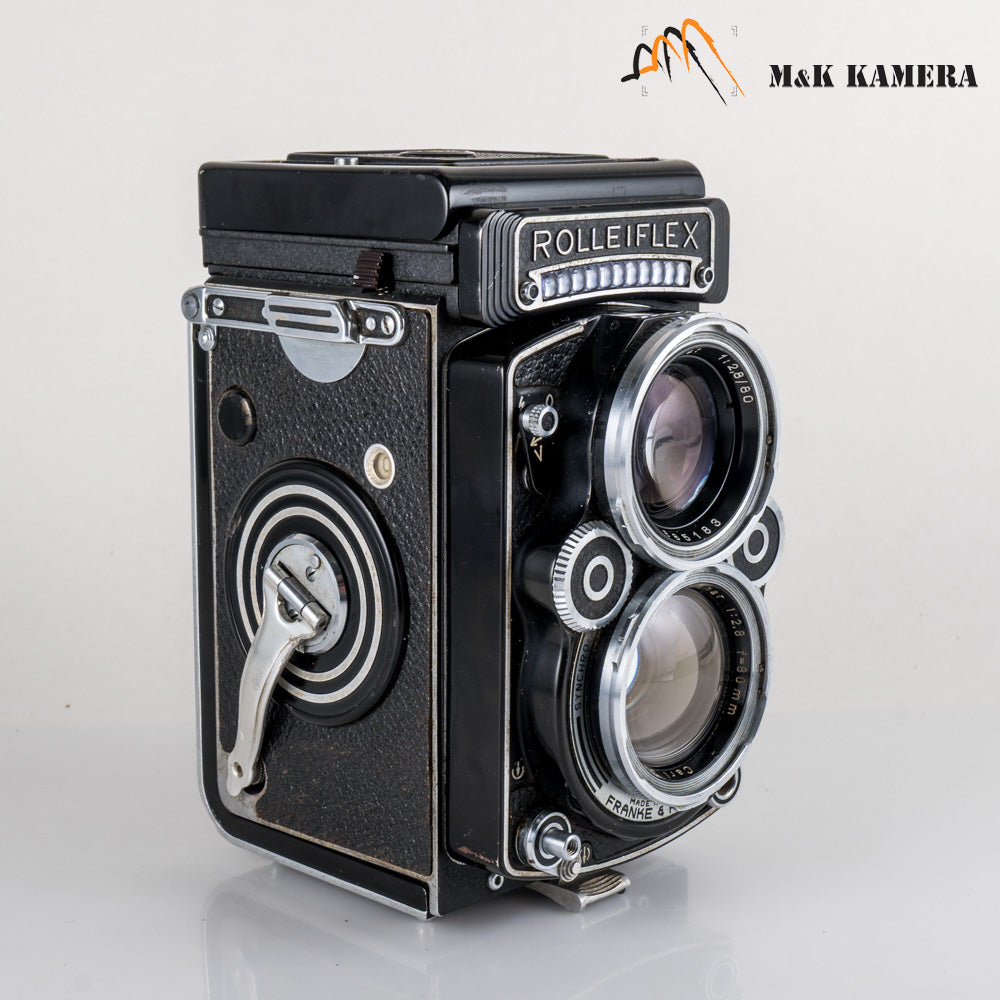 Rolleiflex 3.5F Xenotar 75mm f/3.5 Film TLR Camera #11822