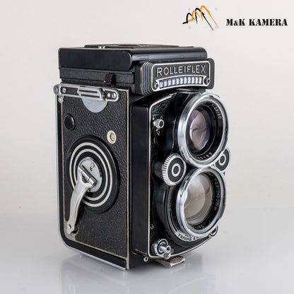 Rolleiflex 3.5F Xenotar 75mm f/3.5 Film TLR Camera #11822