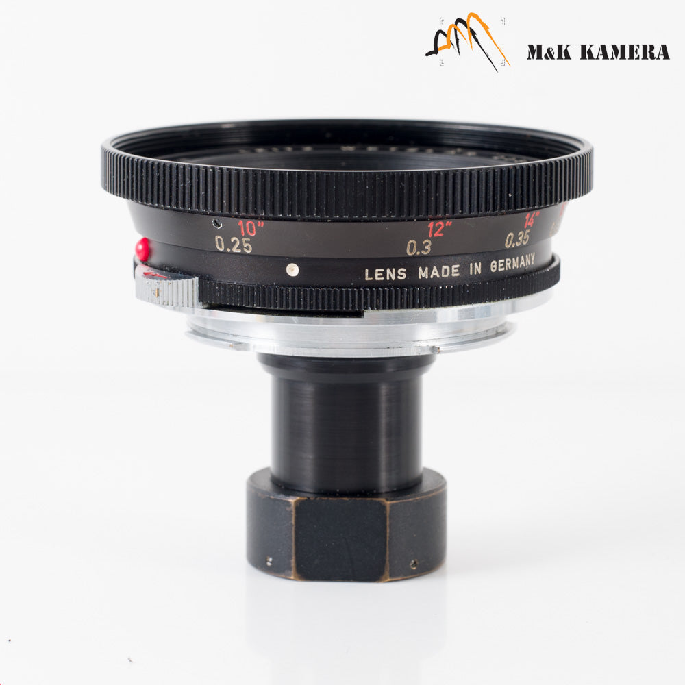 LEITZ Leica Super-Angulon-R 21mm/F3.4 Ser.8 Lens Yr.1964 Germany #86626