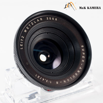 LEITZ Leica Super-Angulon-R 21mm/F3.4 Ser.8 Lens Yr.1964 Germany #86626