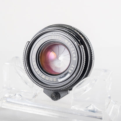 LEITZ Leica Summicron-C 40mm/F2.0 Serie 5.5 Lens Yr.1973 Germany #11956