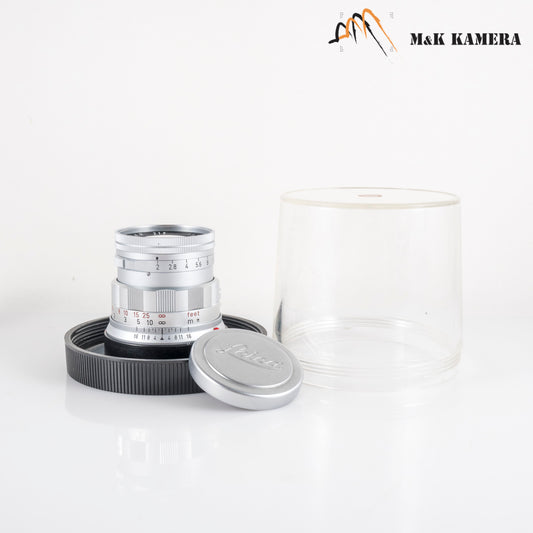 LEITZ Leica Summicron M 50mm/F2.0 Rigid V2 Ver.II Lens Yr.1966 Germany #88727