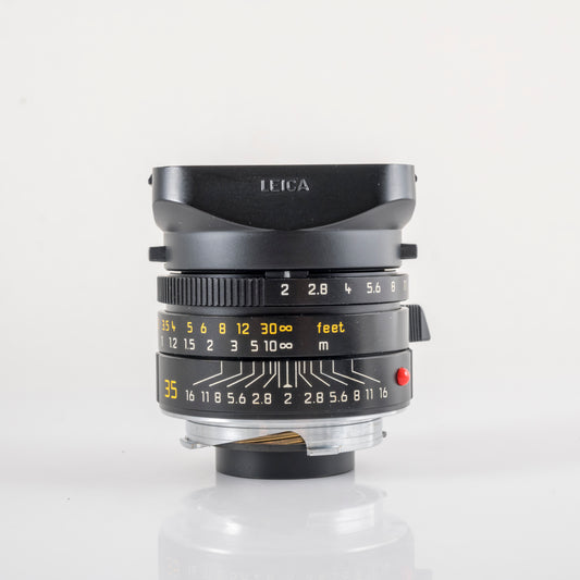 Leica Summicron-M 35mm/F2.0 ASPH/ 11879 Black Lens Yr.2001 Germany 11879 #23845