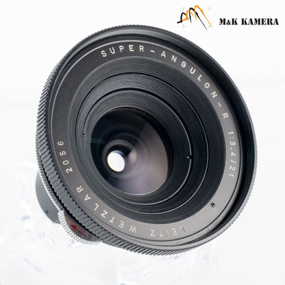 LEITZ Leica Super-Angulon-R 21mm/F3.4 Ser.8 Lens Yr.1964 Germany #21002