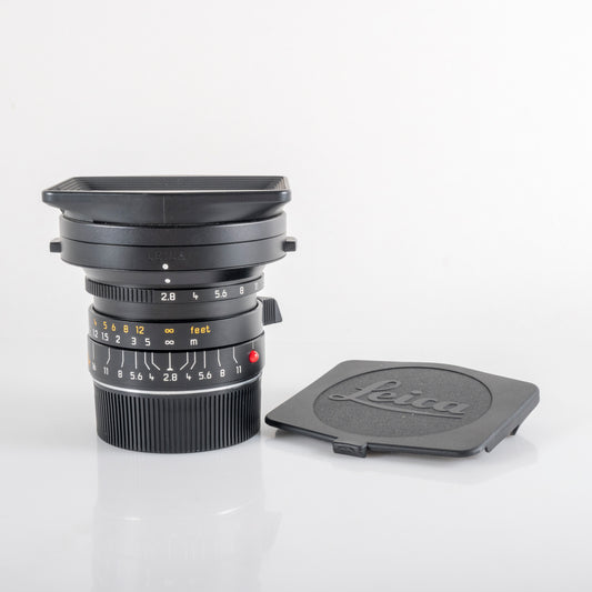 Leica Elmarit-M 24mm/F2.8 ASPH Black Lens Yr.2008 Germany 11878 #11962