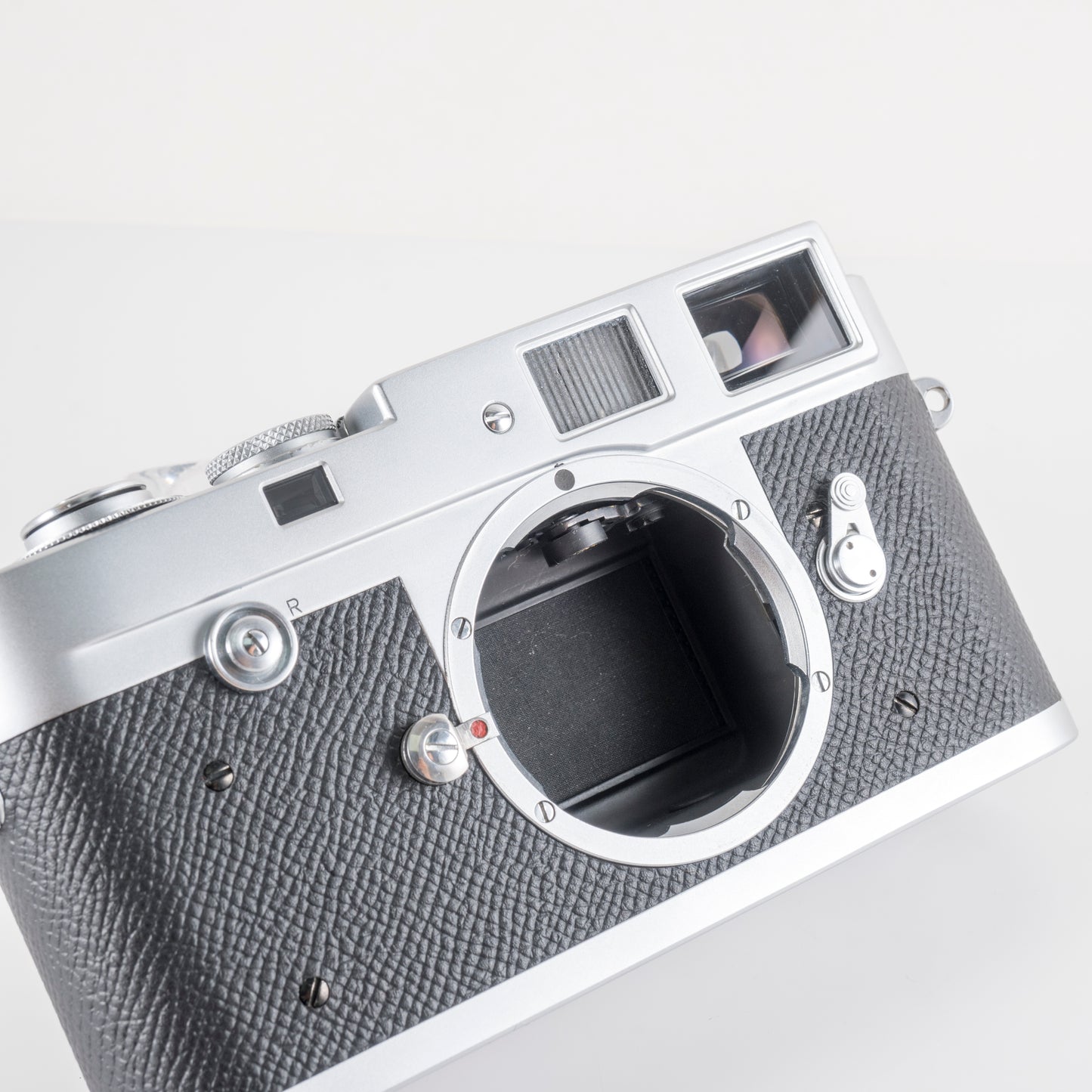 Leica M2 Round Button Rewind Silver Film Rangefinder Camera Boxed #11908