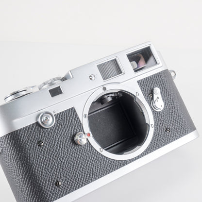 Leica M2 Round Button Rewind Silver Film Rangefinder Camera Boxed #11908