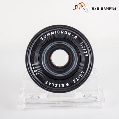 LEITZ Leica Summicron-R 35mm/F2.0 E55 Ver.II V.2 Black Lens Yr.1981 #12029