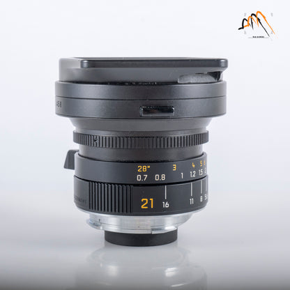 Leica Elmarit-M 21mm/F2.8 ASPH Black Lens Yr.2007 Germany 11135 #88274