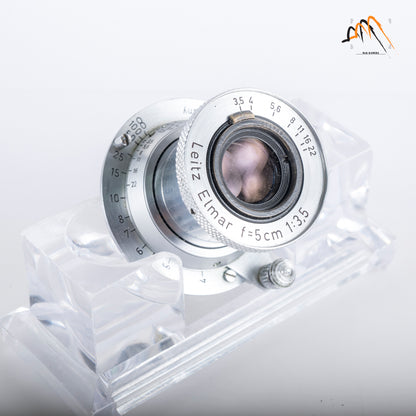 LEITZ Leica Elmar L39 50mm/F3.5 Lens Yr.1951 LTM Germany #23383