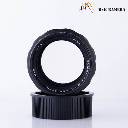 Leica Summilux-M 50mm/F1.4 ASPH Black Chrome Lens Germany 11688 #69885