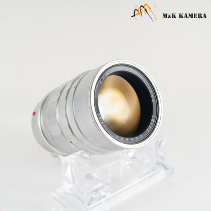 LEITZ Leica Summicron M 90mm/F2.0 Ver.I V.1 Silver Lens Yr.1960 Canada #23275