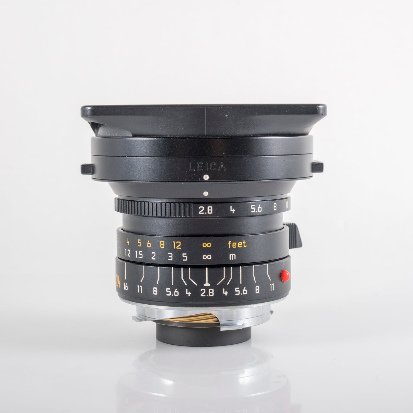 Leica Elmarit-M 24mm/F2.8 ASPH Black Lens Yr.2002 Germany 11878 #11969