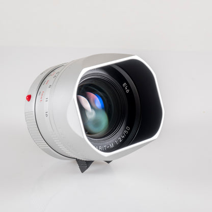 Leica Summarit-M 50mm/F2.4 Silver Lens Germany 11681 #11884