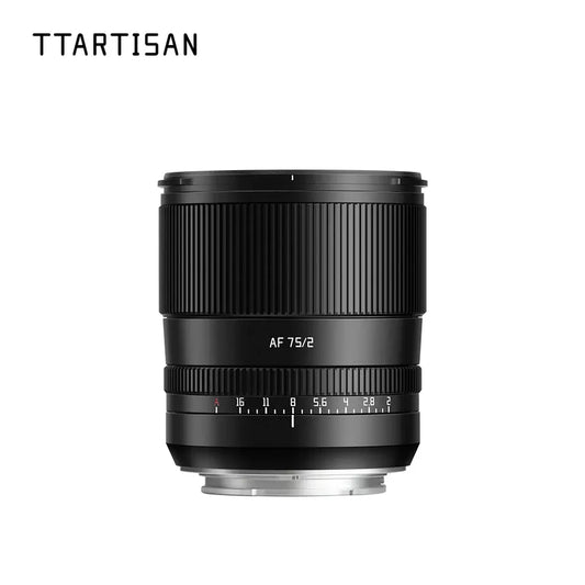 TTArtisan 75mm F2 Black E-Mount Full Frame Lens