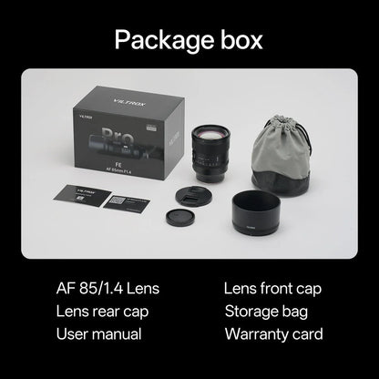 Viltrox 85mm F1.4 E-Mount Full Frame Lens - Second Hand