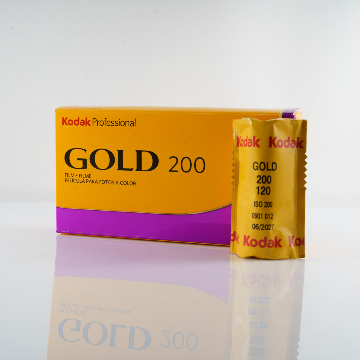 Kodak Gold 200 120 Color Negative Film