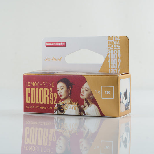 Lomography LomoChrome Color ’92 Sun-kissed ISO 400 120 Color Negative Film