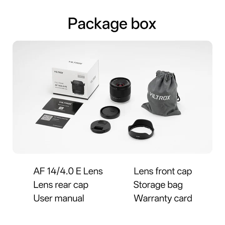 Viltrox 14mm F4.0 Z-Mount AF Full Frame Lens