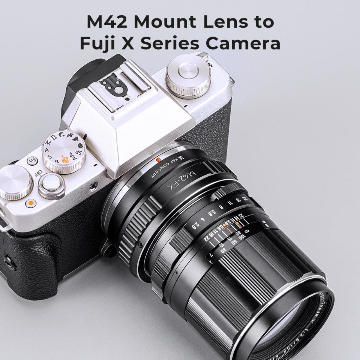 K&F Concept M42-FX/GFX/Leica L/Nex II/Z Lens Adapter