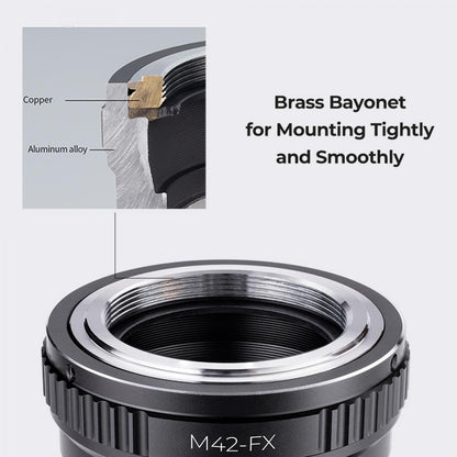 K&F Concept M42-FX/GFX/Leica L/Nex II/Z Lens Adapter