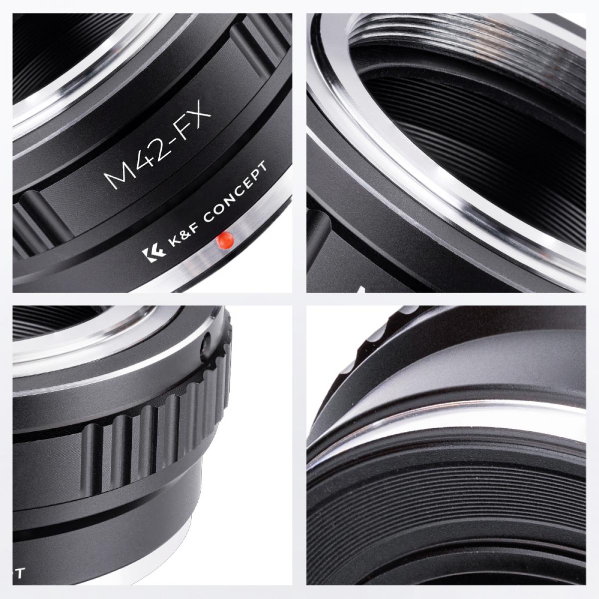 K&F Concept M42-FX/GFX/Leica L/Nex II/Z Lens Adapter