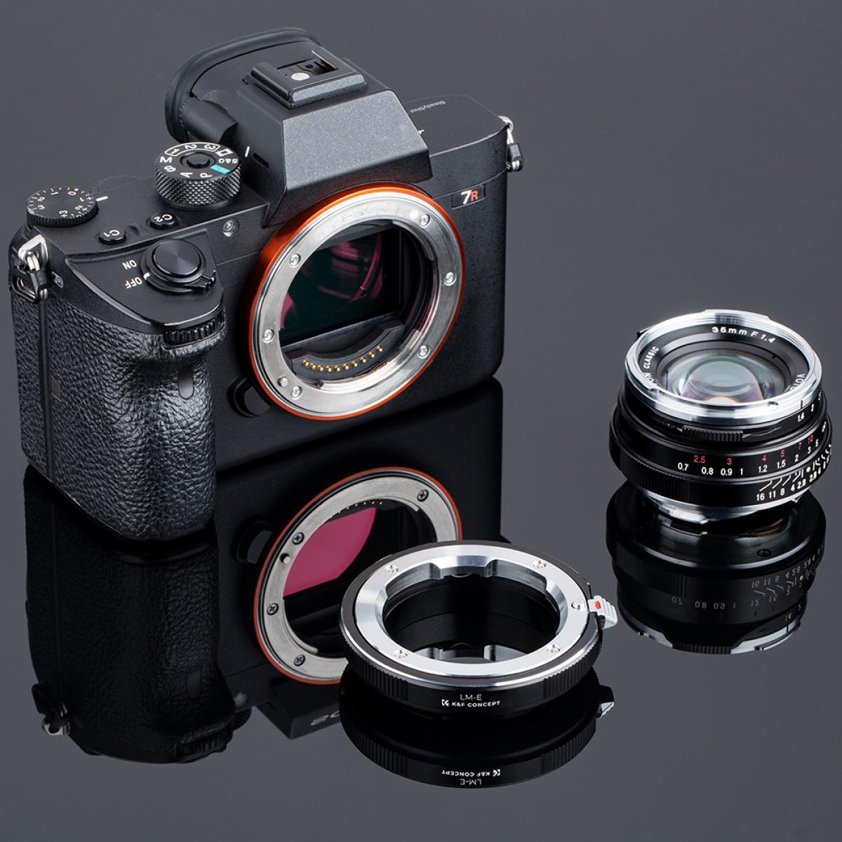 K&F Concept L/M-NEX IV PRO M to Sony E Lens Adapter