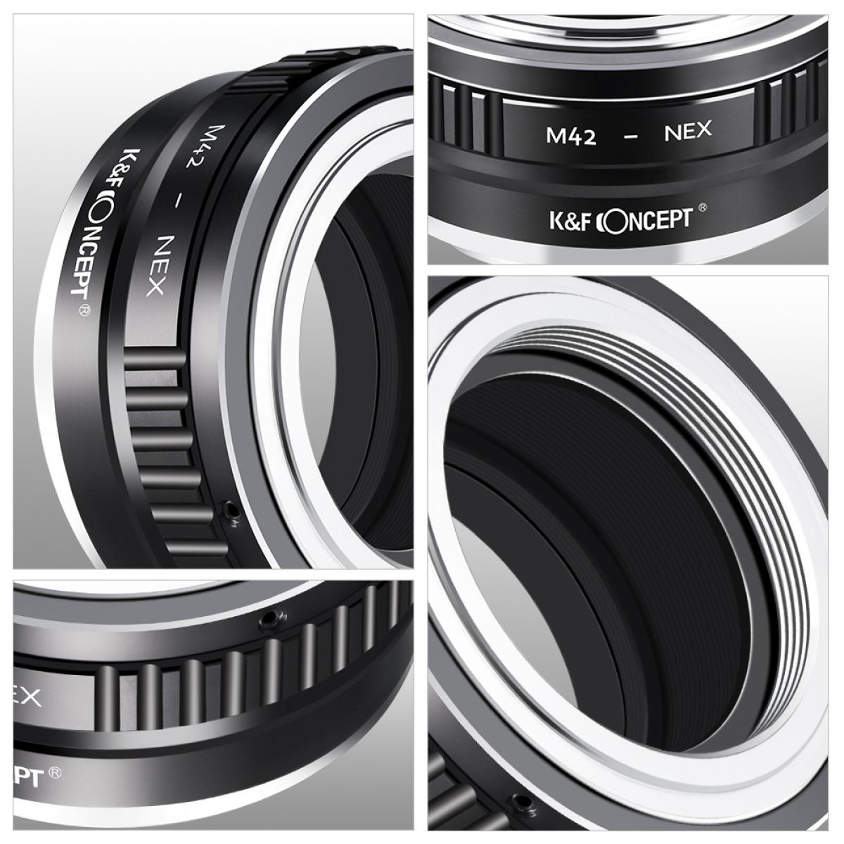 K&F Concept M42-FX/GFX/Leica L/Nex II/Z Lens Adapter