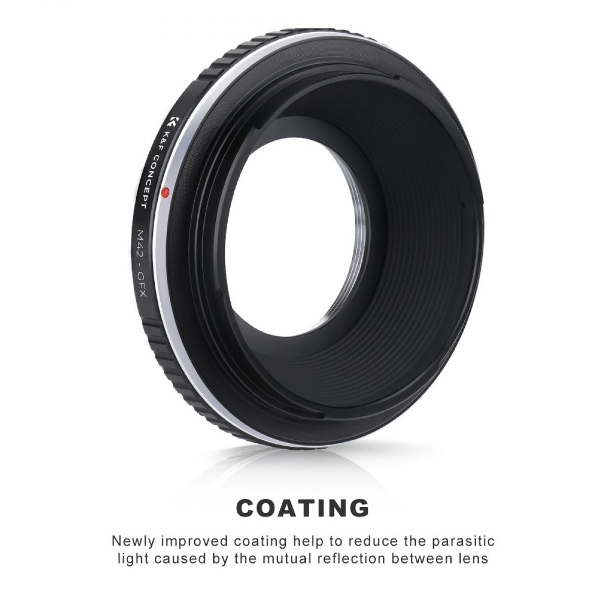 K&F Concept M42-FX/GFX/Leica L/Nex II/Z Lens Adapter