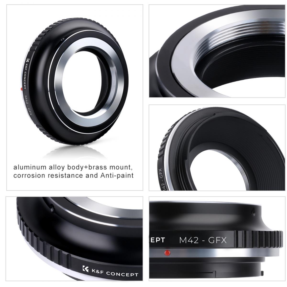 K&F Concept M42-FX/GFX/Leica L/Nex II/Z Lens Adapter