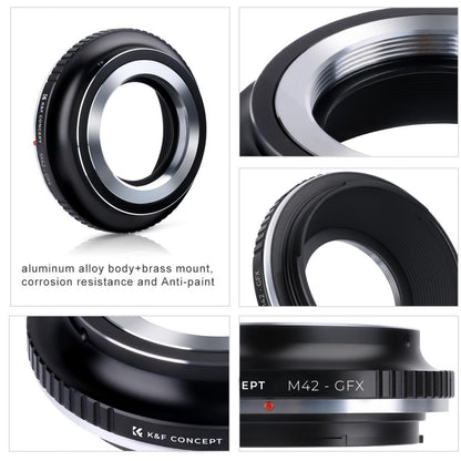 K&F Concept M42-FX/GFX/Leica L/Nex II/Z Lens Adapter