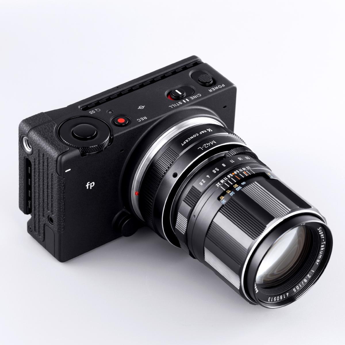 K&F Concept M42-FX/GFX/Leica L/Nex II/Z Lens Adapter