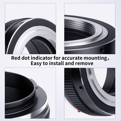 K&F Concept M42-FX/GFX/Leica L/Nex II/Z Lens Adapter
