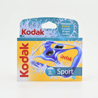 Kodak Waterproof ISO800 27EXP 135 Disposable Film Camera